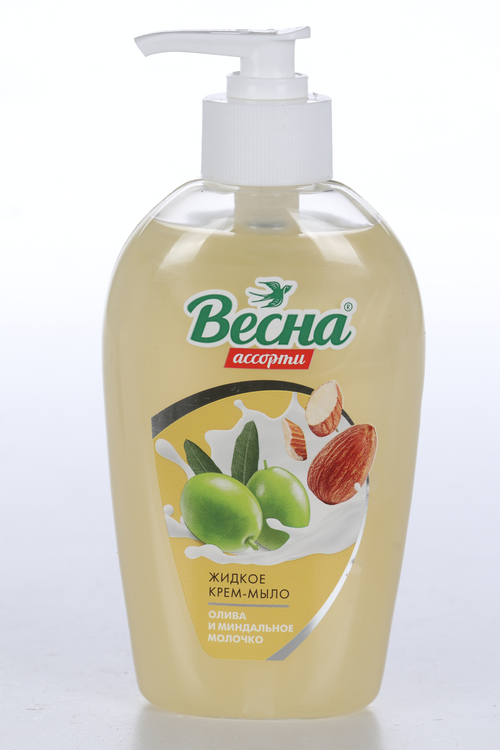 Крем-мыло Весна Ассорти Олива/миндальное молочко, 280 г