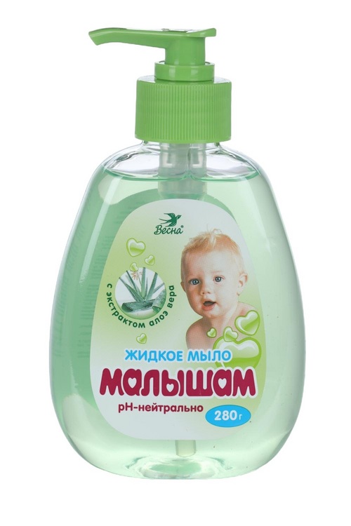 Мыло жид Весна Малышам с экстрактом алоэ вера, 280 г