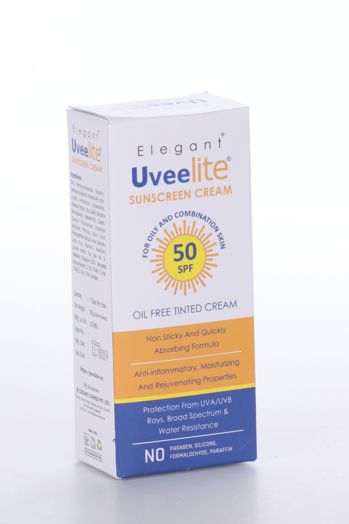 Крем UveeLite солнцезащитный тональный д/жирной и комбинированной кожи SPF50, 50 г