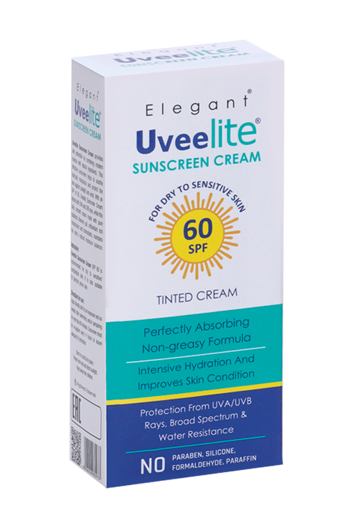 Крем UveeLite тональный солнцезащитный SPF60, 50 г