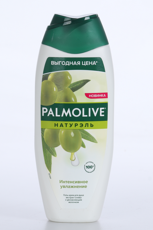 Гель-крем д/душа Palmolive Натурэль Интенсив увлаж Олива и Увлаж молоч, 450 мл