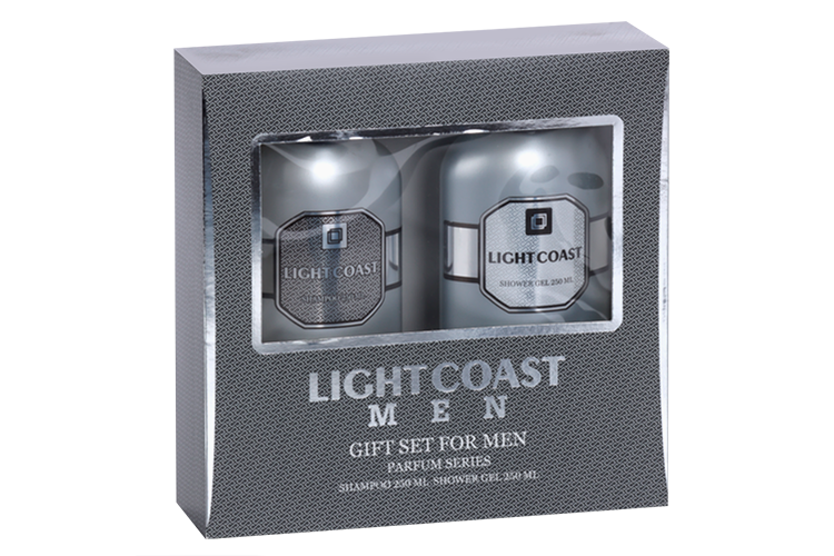 Набор LIGHT COAST Шампунь 250 мл/Гель для душа 250 мл муж