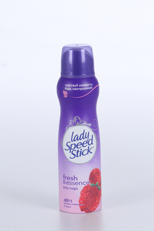 Дезодорант-антиперспирант Lady Speed Stick Fresh Essence Juicy Magic Малина, 150 мл, спрей
