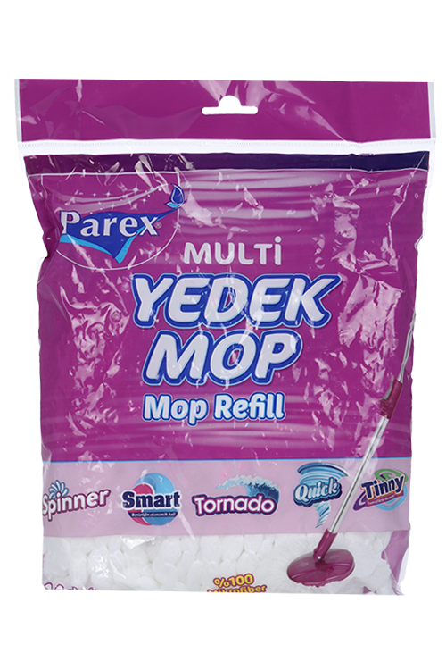 Насадка PAREX на швабру из микрофибры с автоотжимом 360°