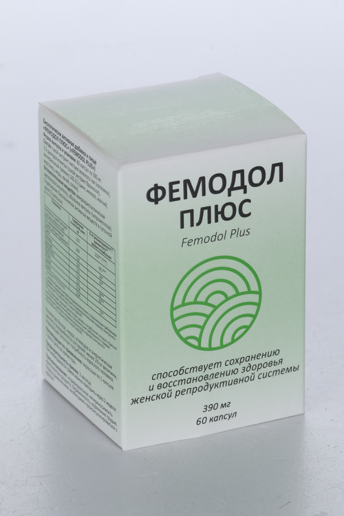 Фемодол Плюс, 390 мг, 60 шт, капсулы