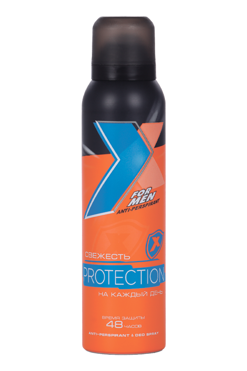 Дезодорант-антиперспирант X Style Protection FOR MEN (45-150), 145 мл