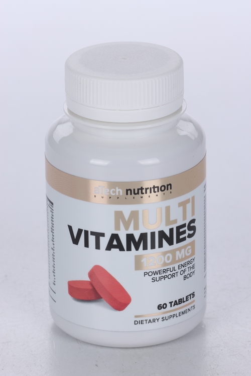 Мультивитамины aTech nutrition, 1 200 мг, 60 шт, таблетки