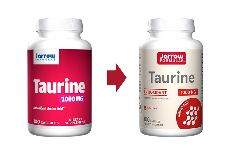 Таурин 1000 мг Jarrow Formulas, 100 шт, капсулы