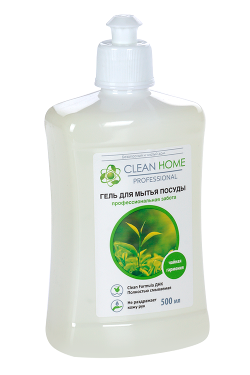 Гель Clean Home Чайная гармония д/мытья посуды 500 мл
