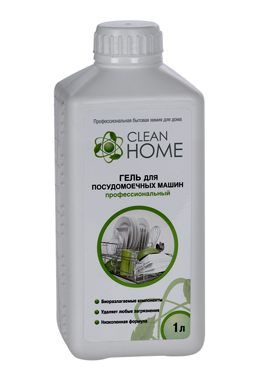 Гель Clean Home д/посудомоечных машин профессионал 1 л