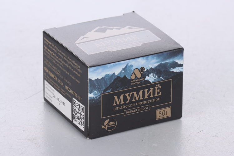 Мумие Алтайский нектар Алтайское очищенное, 50 г