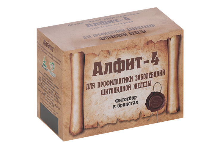 Алфит-4 Щитовидный, 2 г, 60 шт