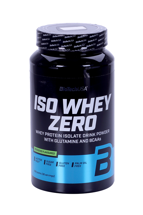 Протеин изолят сывороточный BioTechUSA Iso Whey Zero фисташковый, 908 г