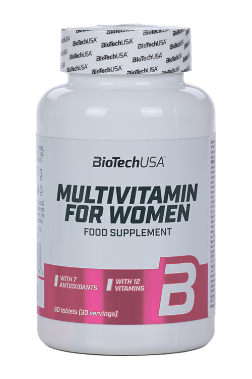 Комплекс витаминный BioTechUSA Multivitamin for Women, 60 шт, таблетки