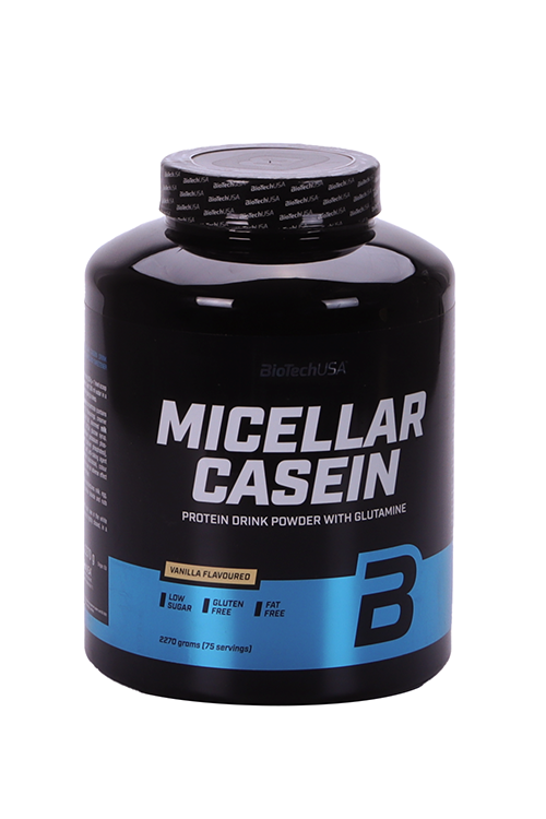 Мицеллярный казеин BioTechUSA Micellar casein, 2 270 г, порошок со вкусом ванили