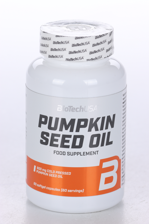 Масло тыквенное BioTechUSA Pumpkin Seed Oil, 60 шт, капсулы