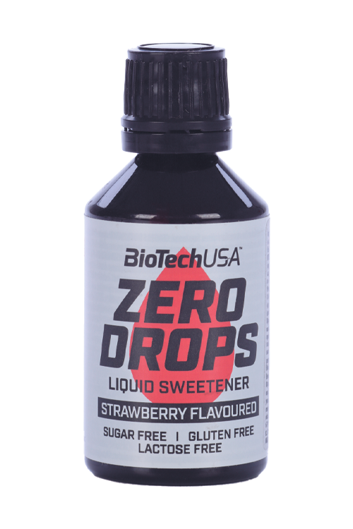 Ароматизатор-сахарозаменитель BioTechUSA Zero Drops со вкусом клубники, 50 мл