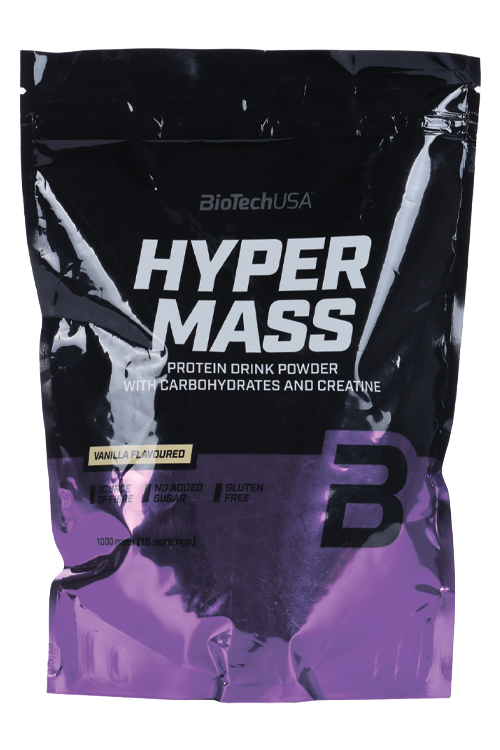 Гейнер BioTechUSA Hyper Mass ваниль, 1 000 г