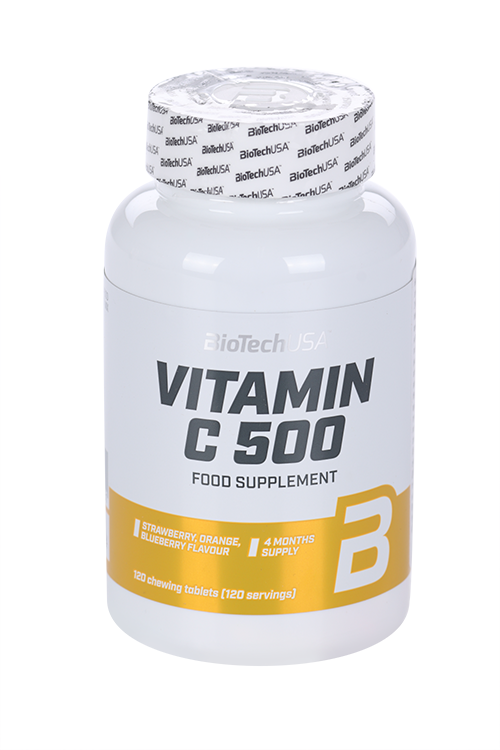 Витамин C 500 BioTechUSA, 120 шт, таблетки