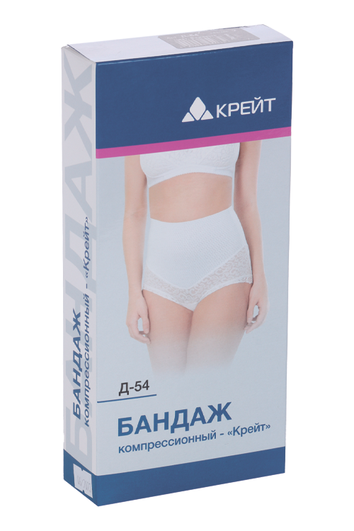 Бандаж Крейт Д-54 компрессионный р 2, бежевый