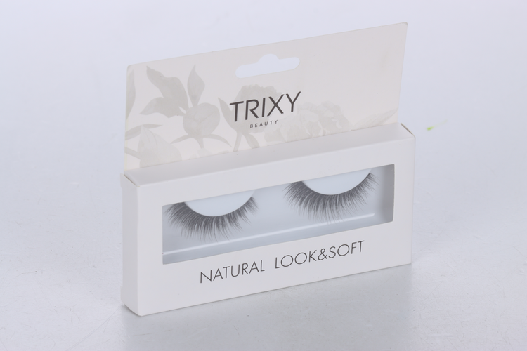 Ресницы накладные TRIXY BEAUTY NATURAL LOOK&SOFT с клеем 1 мл в составе (711)