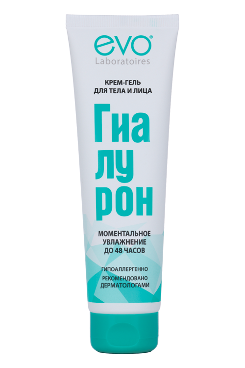 Крем-гель EVO Гиалурон д/тела/лица, 150 мл