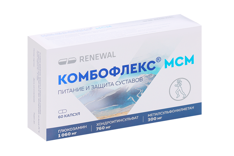 Комбофлекс МСМ, 60 шт, капсулы