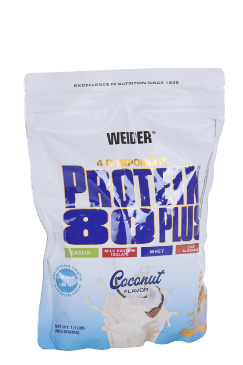 WEIDER Protein 80 Plus Coconut, 500 г