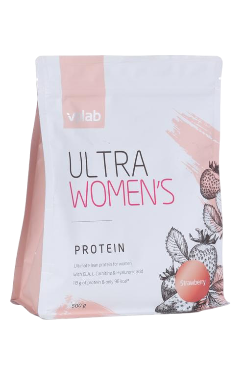 Коктейль протеиновый VPLAB Ultra Womens Protein Клубника, 500 г, (VP62156)