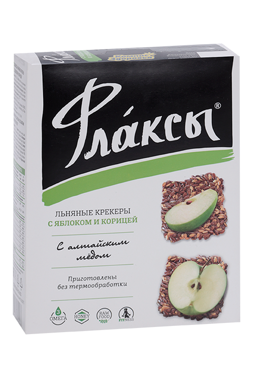 Флаксы яблоко/корица, 120 г