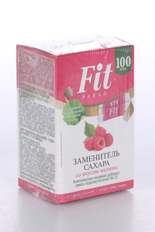 Заменитель сахара ФитПарад вкус Малина №23, 0,5 г, 100 шт, стик