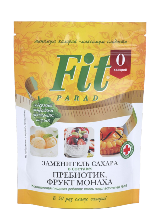 Заменитель сахара ФитПарад №16, 200 г, дой-пак