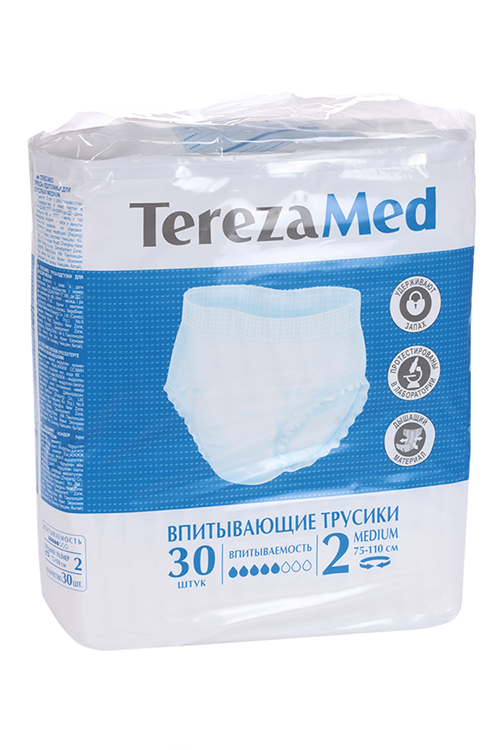 Трусы-подгузники TerezaMed Medium д/взрослых р 2, 30 шт