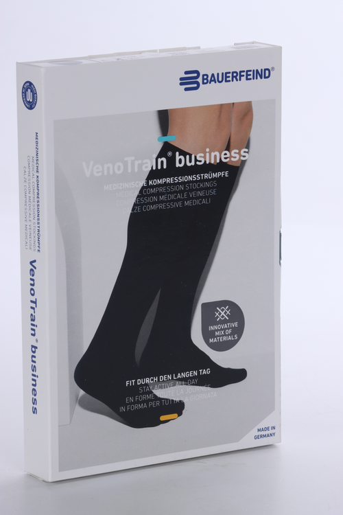 Гольфы VenoTrain Business 2KK компрессионные короткие пара р L, черный