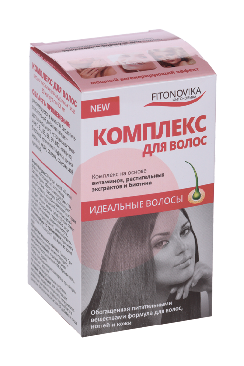 Комплекс для волос Fitonovika, 30 шт, капсулы