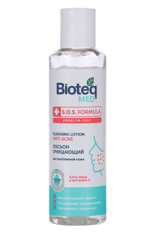 Лосьон Bioteq med очищающий д/проблемоной кожи лица, 170 мл