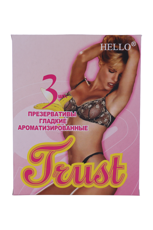 Презервативы Hello Trust, 3 шт