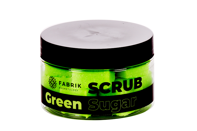 Скраб-кубики Fabrik cosmetology Green сахарный д/тела, 200 г