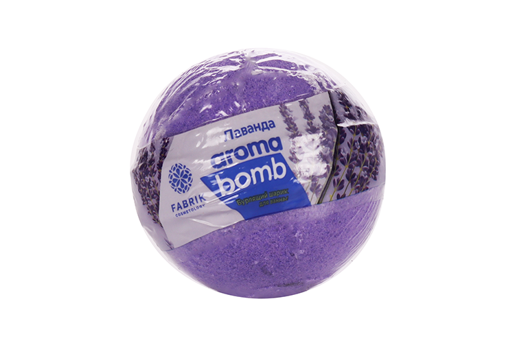 Шарик д/ванны Fabrik cosmetology aroma bomb бурлящий Лаванда, 120 г
