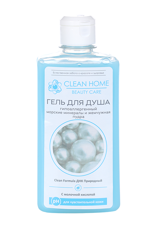 Гель д/душа Clean Home Beauty Care гипоаллергенный д/чув кожи, 350 мл