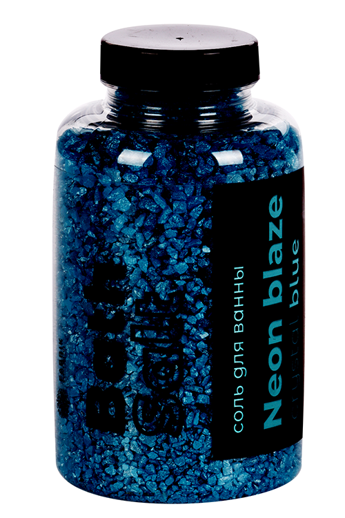 Соль д/ванны NEON BLAZE Crystal blue, 500 г