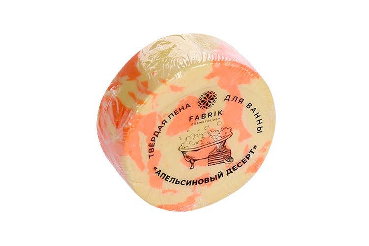 Пена д/ванны Fabrik Cosmetology Маленькие радости Апельсиновый десерт тверд, 100 г