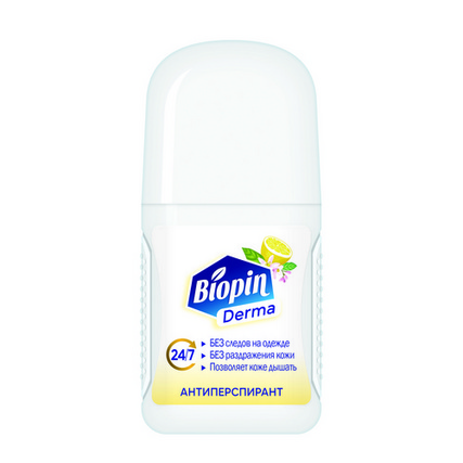 Антиперспирант Biopin Derma Фруктовый микс, 50 мл