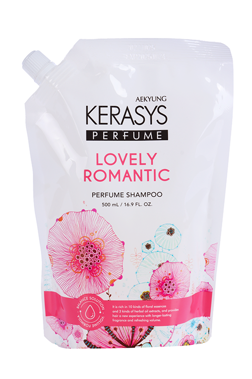 Шампунь Kerasys Романтик (запасной блок), 500 мл