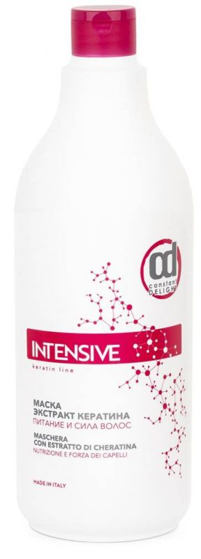 Маска Constant Delight INTENSIVE Экстракт кератина Питание и сила волос, 1 000 мл