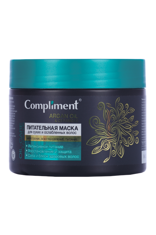 Маска Compliment Argan Oil&Ceramides д/сух/ослаб волос, 300 мл
