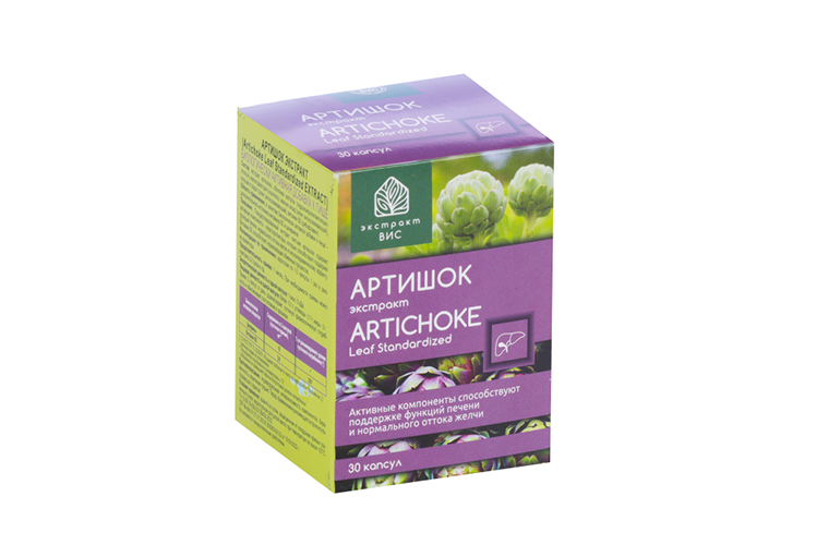 Артишок экстракт, 30 шт, капсулы