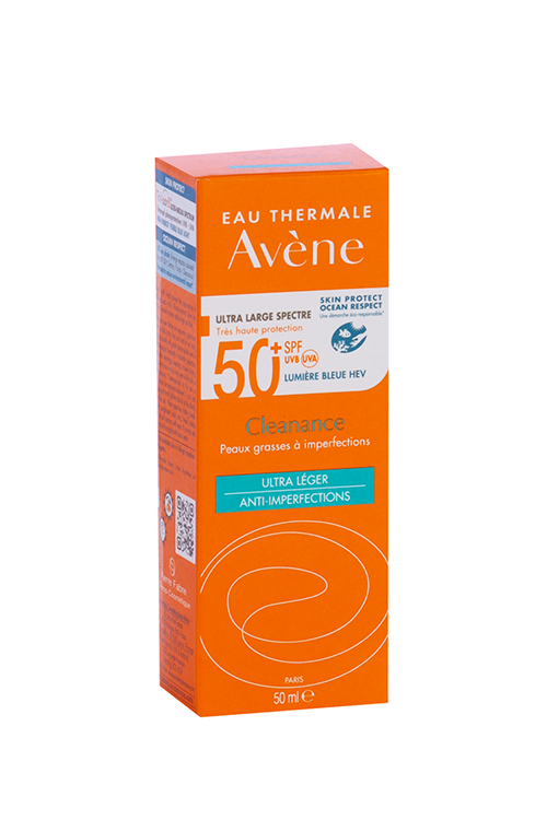 Флюид AVENE CLEANANCE солнцезащитный д/проблем кожи SPF50+, 50 мл