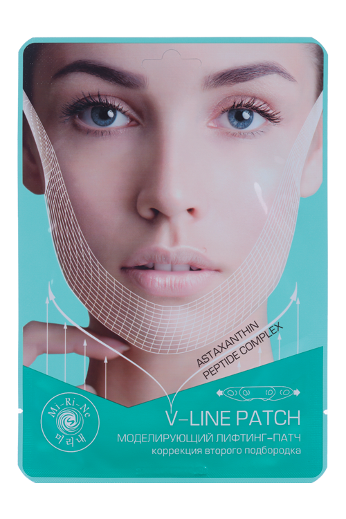 Лифтинг-патч Mi-Ri-Ne V-Line Patch моделирующий д/коррекции второго подбородка, 8 г