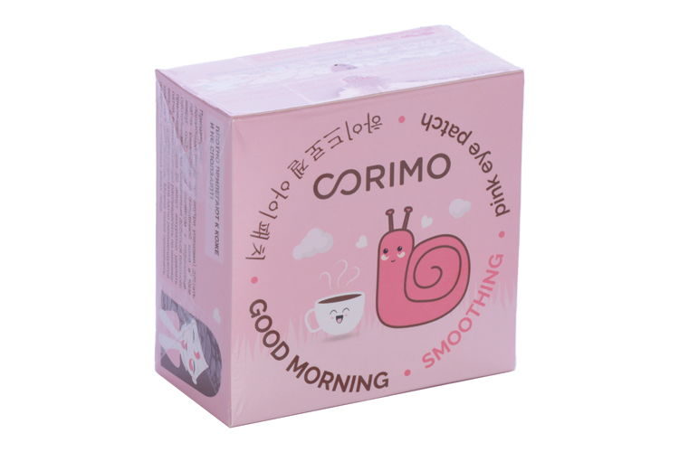 Мезо-патчи Corimo 100% SMOOTHING коллаген гидрогел д/области вокруг глаз, 90 г